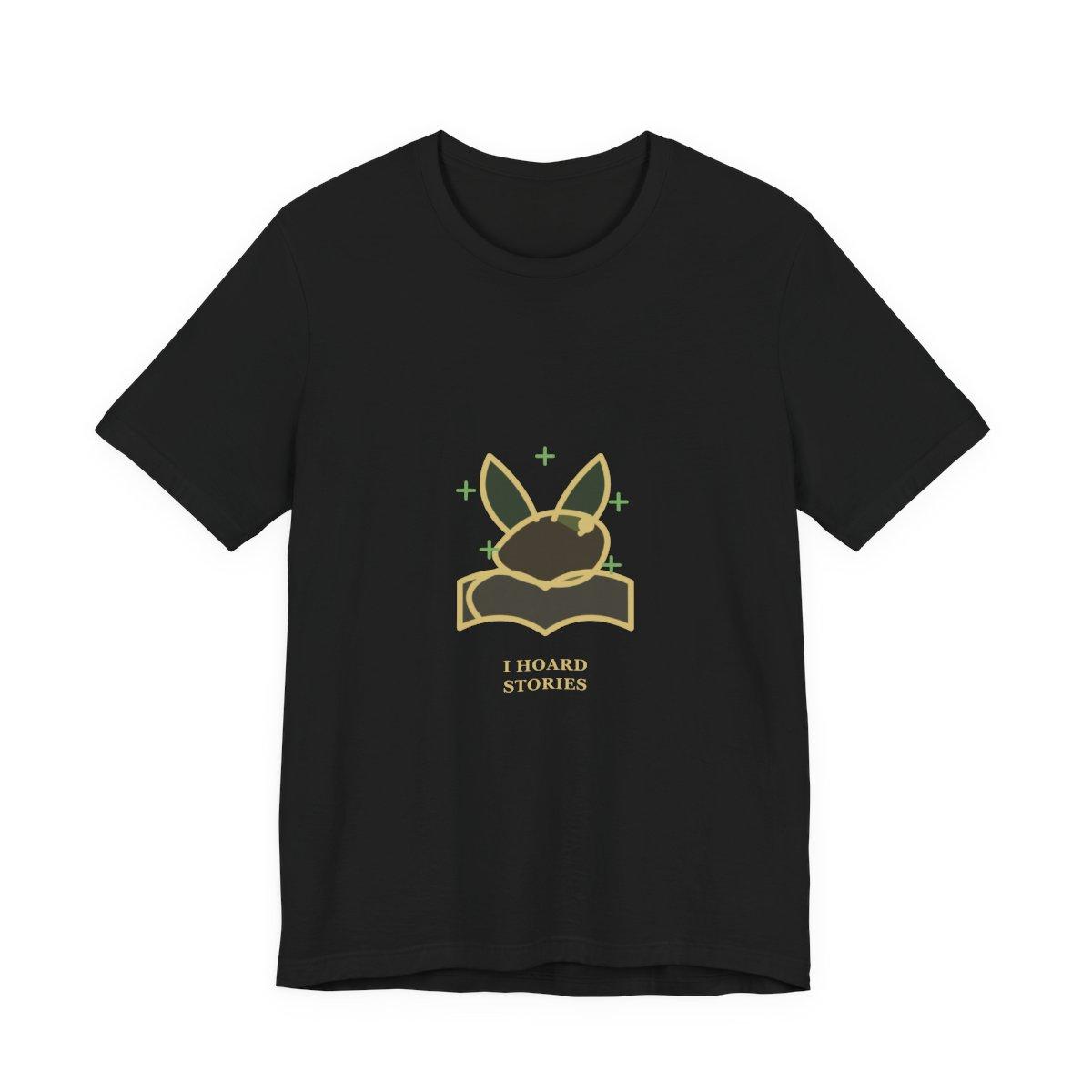 Black Hoard of Hardcovers T-shirt mockup
